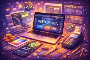 قسم تصميم الموقع