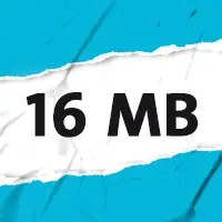 16M